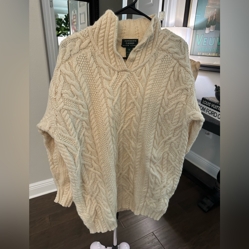 Ralph Lauren 100% Wool Sweater